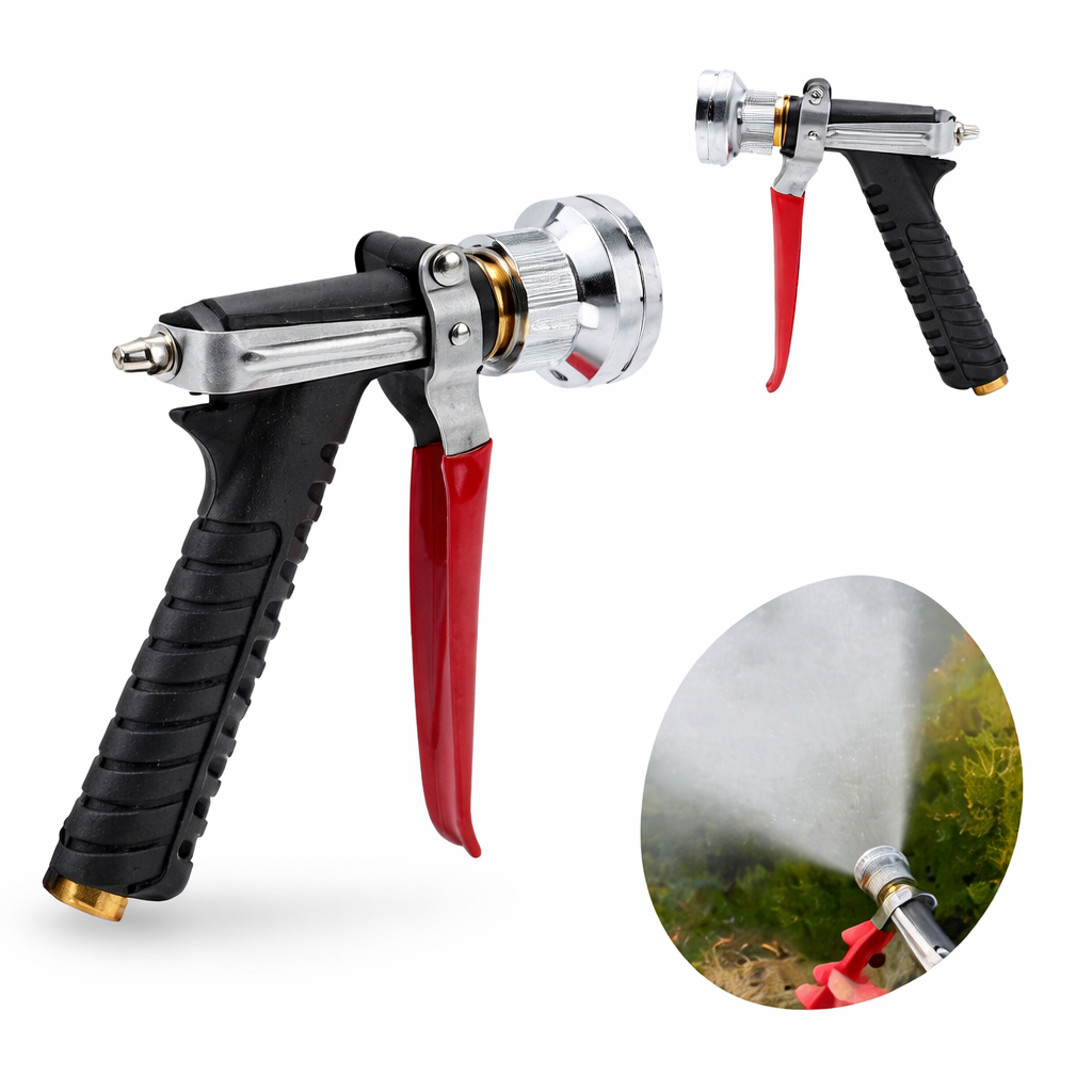 Adjustable Atomizer Spray Gun for Garden Watering and Cleaning