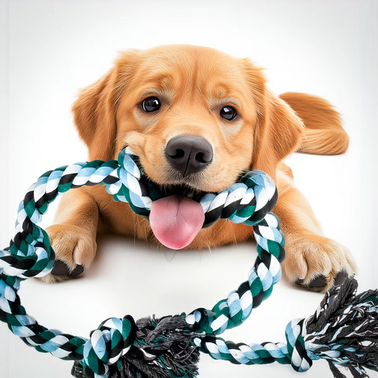 Indestructible 6 Knot Dog Rope Toy