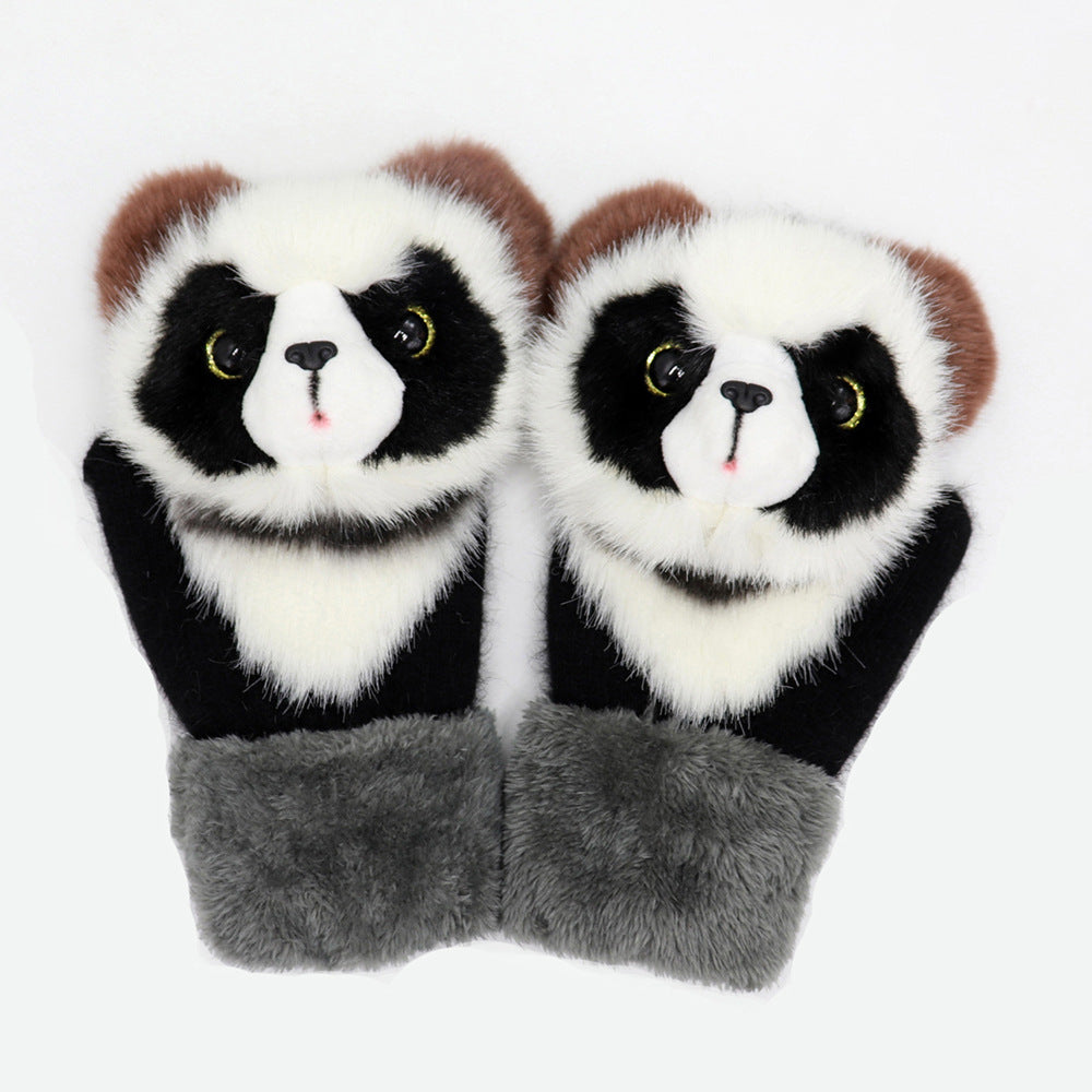 The Perfect Gift Hand-knitted Animal Mittens