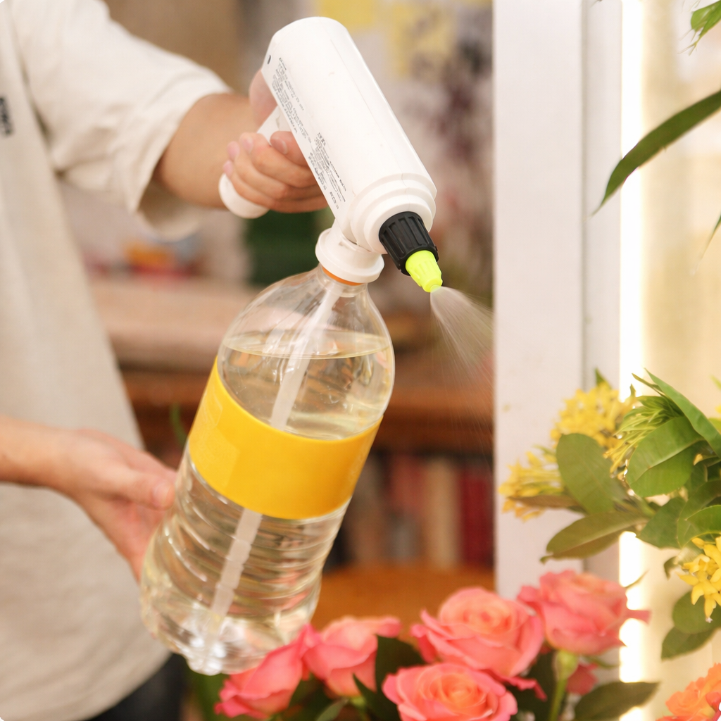 Electric Plant Bottle Sprayer with Adjustable Spray Modes and Timer
