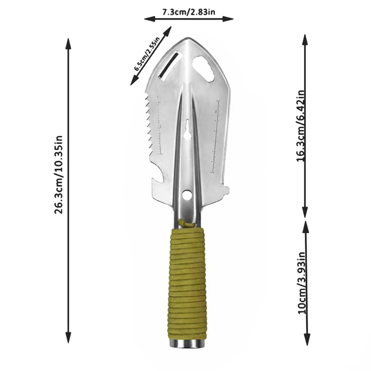 Mini Stainless Steel Garden Shovel for Digging and Weeding