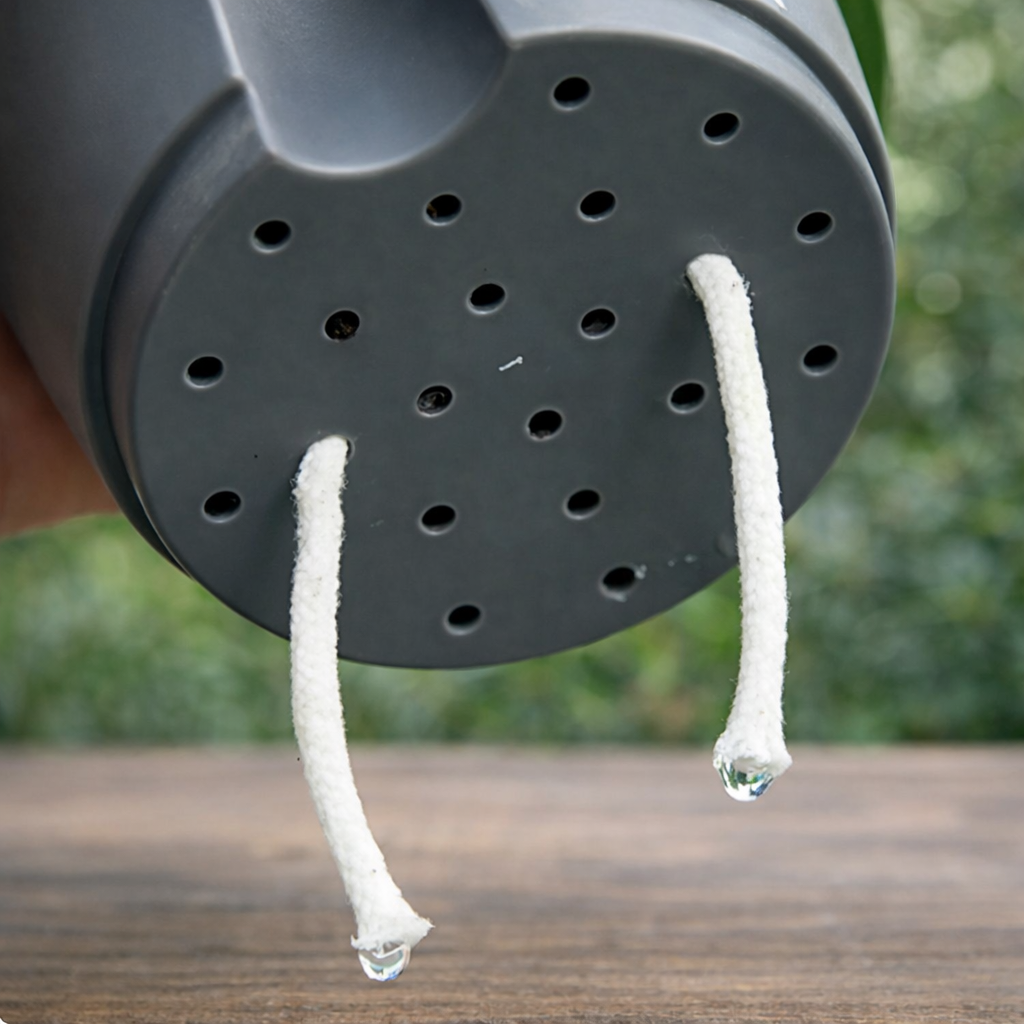 Self Watering Plant Pots with Wick System for Indoor Plants