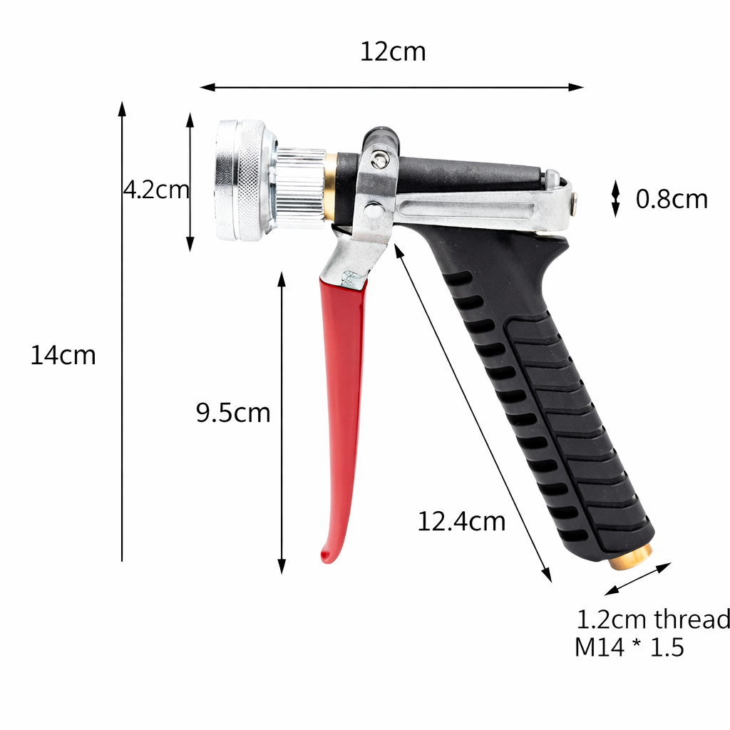 Adjustable Atomizer Spray Gun for Garden Watering and Cleaning