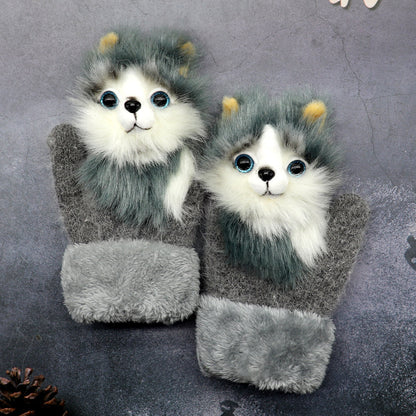 The Perfect Gift Hand-knitted Animal Mittens