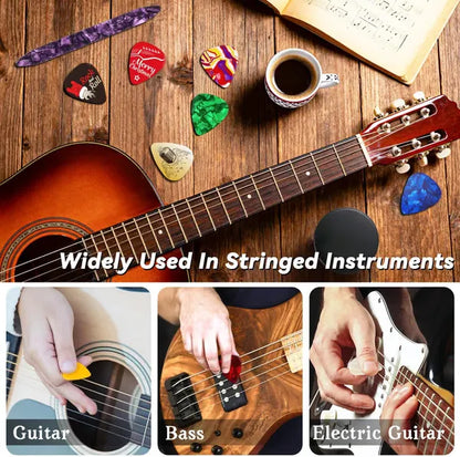 Guitar Picks Advent Calendar - Perfect Gift for Music Lovers with Unique Designs and Accessories