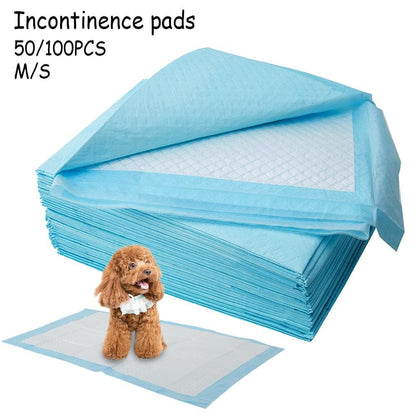 50/100pcs Pet Training Pee Pad Disposable Pet Diaper