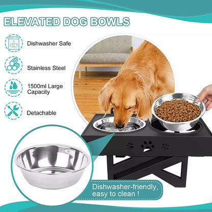 DOUBLE NON-SLIP PET BOWL