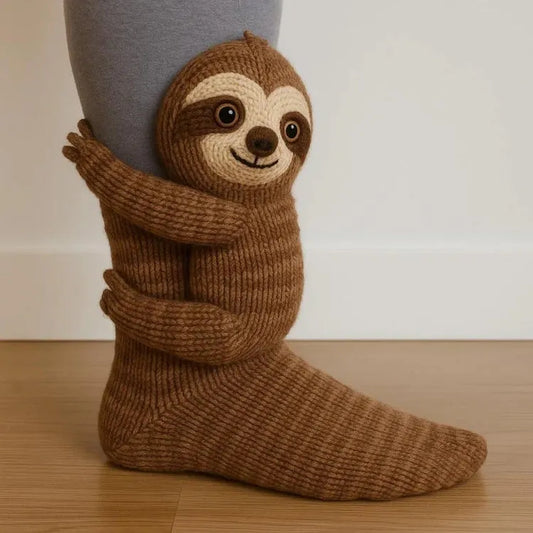 Knitted Animal Socks 3D
