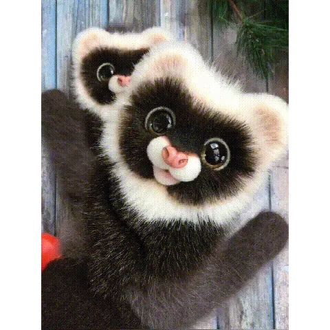 The Perfect Gift Hand-knitted Animal Mittens