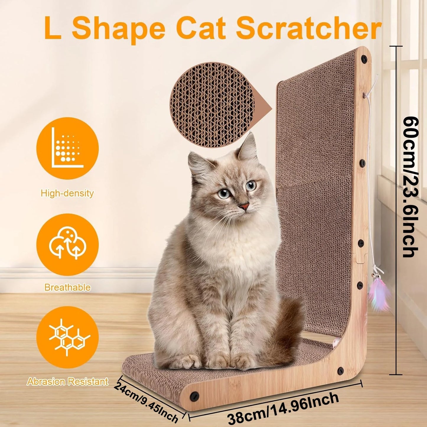 L Shape Cat Scratcher